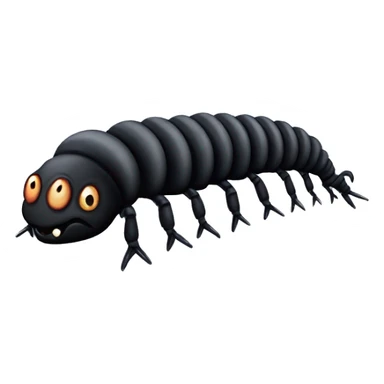 Gothic centipede sticker