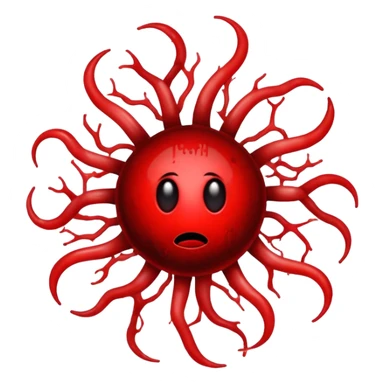 Old version error virus blood scp(!!!no eyes!!!) no people!!! sticker