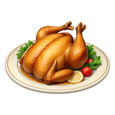 meal with chicken sticker