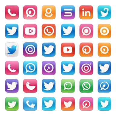 social media content sticker