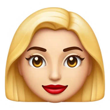 Cinematic Realistic Hollywood Pop Culture Emoji, featuring an iconic portrayal of film industry glamour rendered with vibrant textures and dynamic, cinematic lighting. sticker