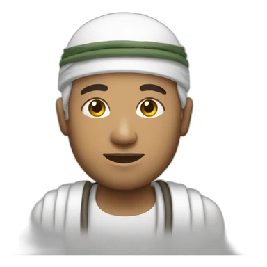 Hajj pilgrim Indonesian sticker