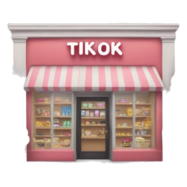 TikTok shop sticker