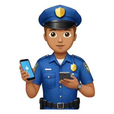 police it guy sticker