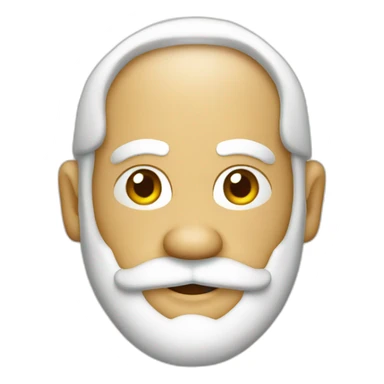 santa 32 bit map sticker