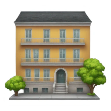 Appartement  sticker