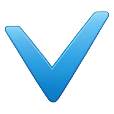 dark and minimalist blue aesthetic check mark sticker