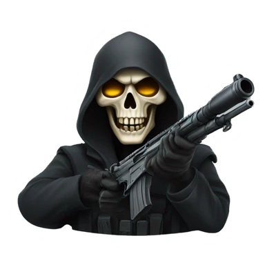 Elite Sniper grim reaper sticker