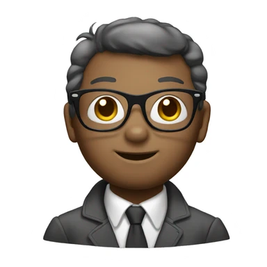 Hello kitty with glasses sticker