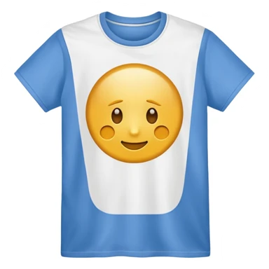 gold and white T Shirt  sticker