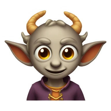 Valentine Imp sticker