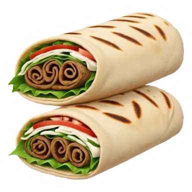 small shawarma sticker