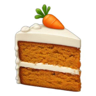 carrot cake sticker