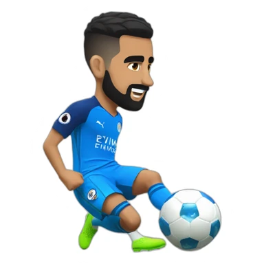 Riyad mahrez sticker