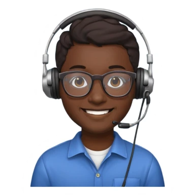 it looks like african developer sticker