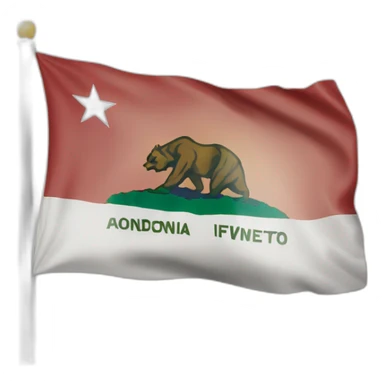 California flag  sticker