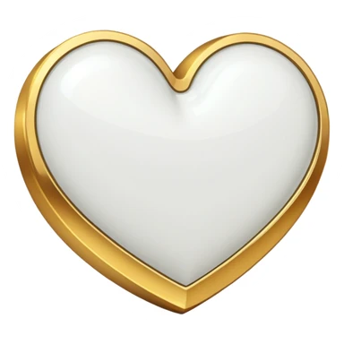 heart fully repaired sealed with gold no visible cracks sticker