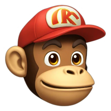 Diddy Kong sticker