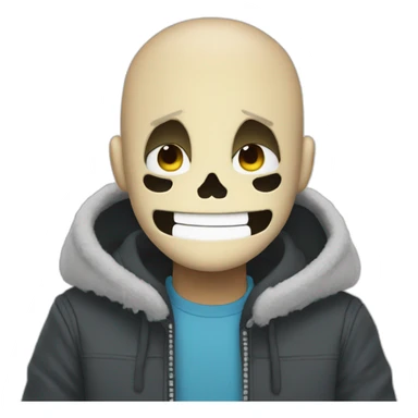 Sans undertale sticker