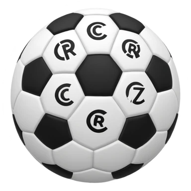 Sa un emoji de balón de CR7  sticker