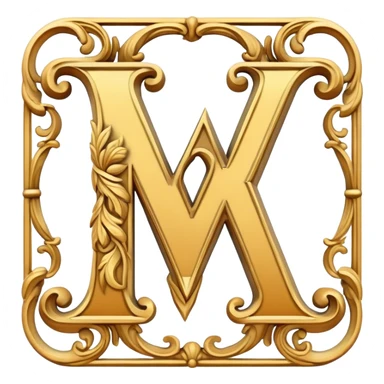 the letter "w" sticker