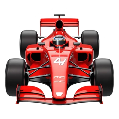 mac os icon fast formula 1 car sticker