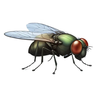 Housefly  sticker