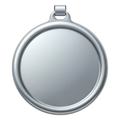 silver medal with no engraved on it sticker