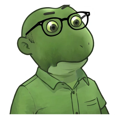 Surprised guy sticker