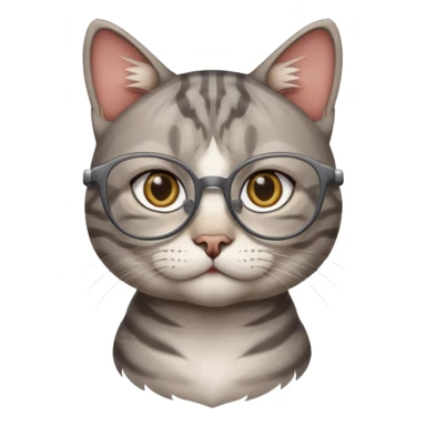 A philosopher cat sticker