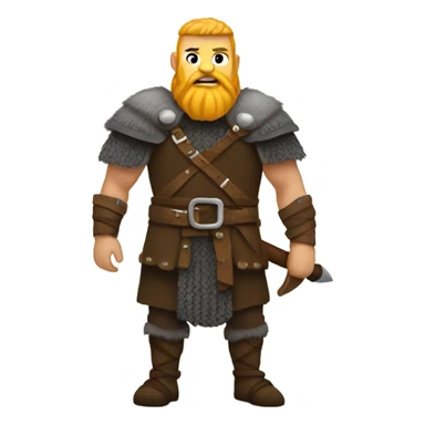 Viking in full height sticker