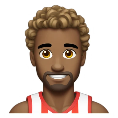 Griezmann Basketball player sticker