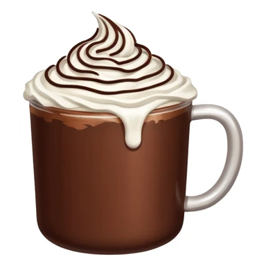 Un chocolat chaud  sticker