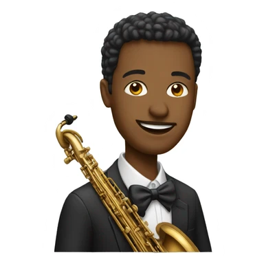 JAZZ MUSICIAN sticker