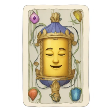 jeu de tarot sticker