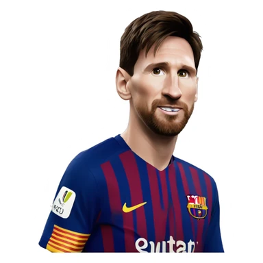 Lionel messi qui dit arah sticker