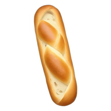 A baguette like an infinite symbol sticker