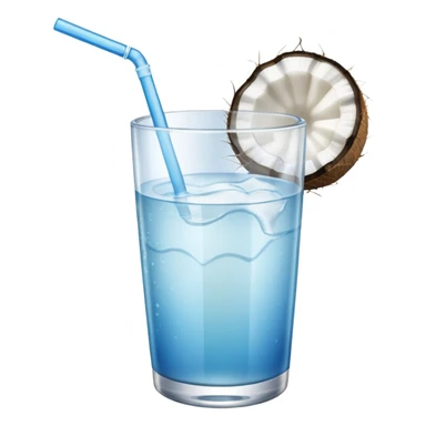 Coconut water sticker
