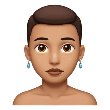 domuz burnu piercing sticker