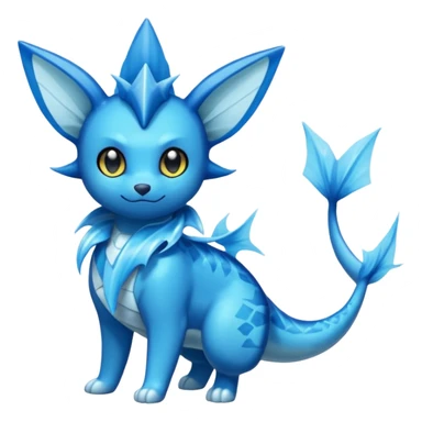 Luxio-Vaporeon-Dewott-fusion sticker