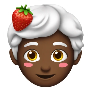 Fresas con chocolate  sticker