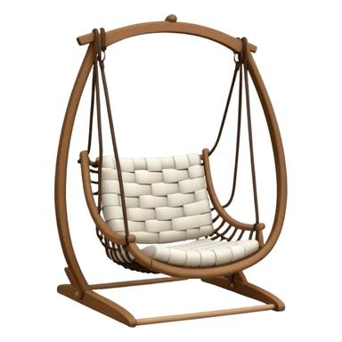 Swinging chair sticker