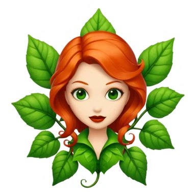 Poison ivy sticker