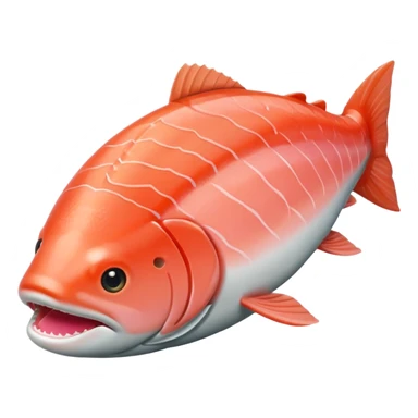 salmon sticker