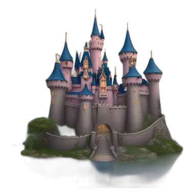 castillo disney sticker