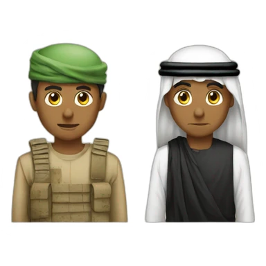 Yemen and saudi war sticker