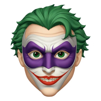 Coringa  de máscara  sticker