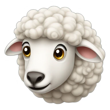stubborn sheep sticker