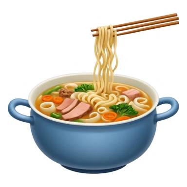 Realistic nuddle Soup    sticker