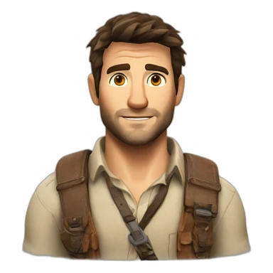 Nathan Drake sticker